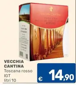 C+C Cash and Carry VECCHIA CANTINA Toscana rosso IGT offerta