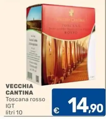 C+C Cash and Carry VECCHIA CANTINA Toscana rosso IGT offerta