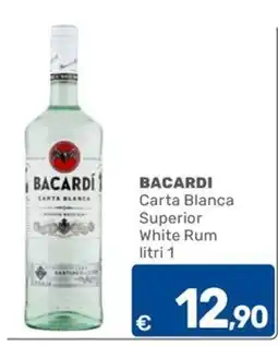 C+C Cash and Carry BACARDI Carta Blanca Superior White Rum offerta
