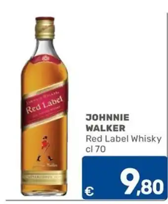 C+C Cash and Carry JOHNNIE WALKER Red Label Whisky offerta