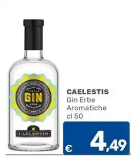 C+C Cash and Carry CAELESTIS Gin Erbe Aromatiche offerta