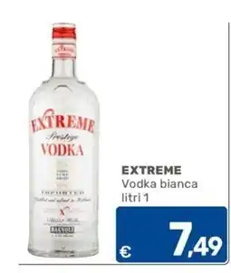 C+C Cash and Carry EXTREME Vodka bianca offerta