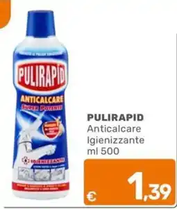 C+C Cash and Carry PULIRAPID Anticalcare Igienizzante offerta