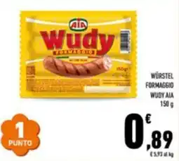 Conad Superstore Wudy Formaggio offerta