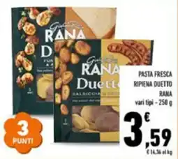 Conad Superstore RANA Duette Salsiccia offerta