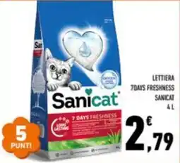 Conad Superstore Lettiere Sanicat 7 Days Freshness offerta