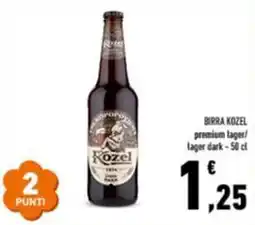 Conad Superstore Birra Kozel offerta