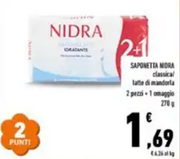 Conad Superstore Saponetta NIDRA offerta