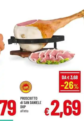 A&O PROSCIUTTO di SAN DANIELE DOP offerta