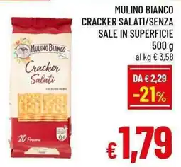 A&O MULINO BIANCO Cracker Salati offerta