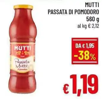MUTTI PASSATA DI POMODORO