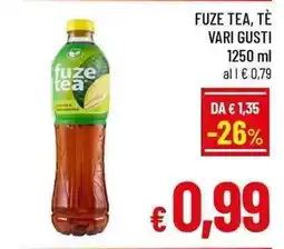 A&O fuze tea offerta