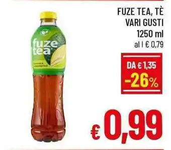 A&O fuze tea offerta