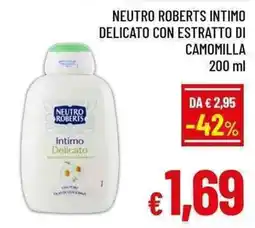 A&O Neutro Roberts Intimo Delicato offerta