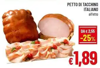 A&O PETTO DI TACCHINO ITALIANO offerta