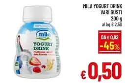 A&O Mila YOGURT DRINK offerta