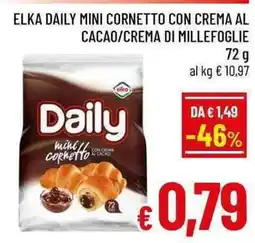 A&O Elka Daily mini cornetto offerta