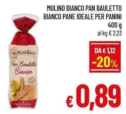 A&O Mulino Bianco Pan Bauletto Bianco offerta