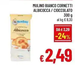 A&O Mulino Bianco Cornetti Albicocca offerta