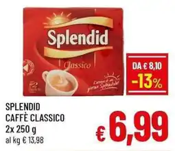 A&O Splendid Caffè Classico offerta