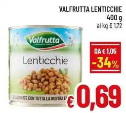 A&O Valfrutta Lenticchie offerta
