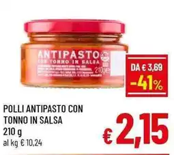 A&O Pollì Antipasto con Tonno in Salsa offerta