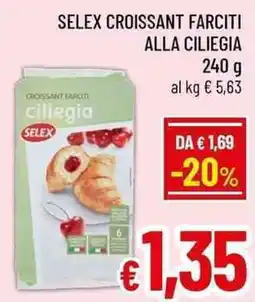 A&O SELEX CROISSANT FARCITI ALLA CILIEGIA offerta