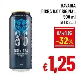 A&O BAVARIA BIRRA 8.6 ORIGINAL offerta
