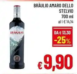 A&O BRÀULIO AMARO DELLO STELVIO offerta