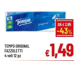 A&O Tempo Original Fazzoletti offerta
