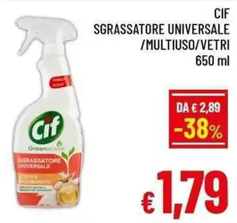 A&O Cif Sgrassatore Universale offerta