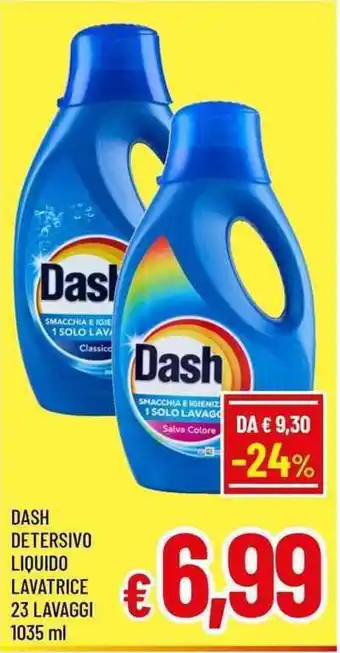 A&O Dash Detersivo Liquido Lavatrice offerta