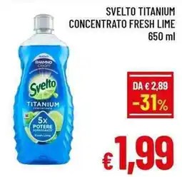 A&O Svelto Titanium Concentrato Fresh Lime offerta