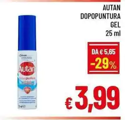 A&O Autan dopopuntura gel offerta