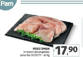 Pam Pesce spada offerta