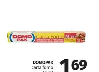 Pam Pak carta forno offerta