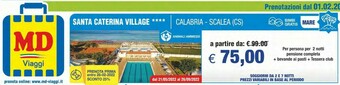 MD Discount Md viaggi offerta