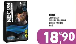 Ayoka Necon zero grain sensibile salmone piselli favetta offerta