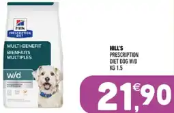 Ayoka Hill's prescription diet dog w/d offerta