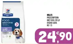 Ayoka Hill's prescription diet dog z/d lf hydro soya offerta