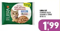 Ayoka Libra cat flowpack salsa salmone & tonno offerta