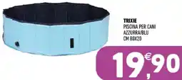 Ayoka Trixie piscina per cani azzurra/blu offerta