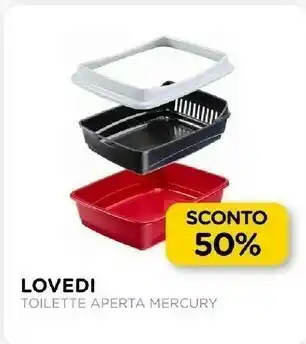 Arcaplanet Lovedi toilette aperta mercury offerta