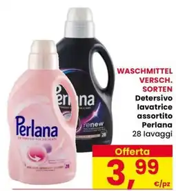 Eurospar Detersivo lavatrice Perlana offerta