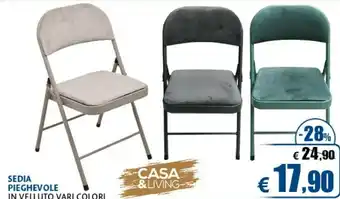 Sedie pieghevoli