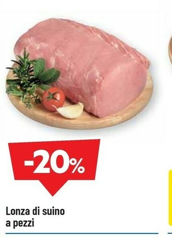 DPiù Lonza di suino offerta
