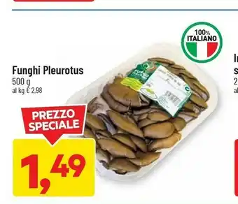 DPiù Funghi pleurotus offerta
