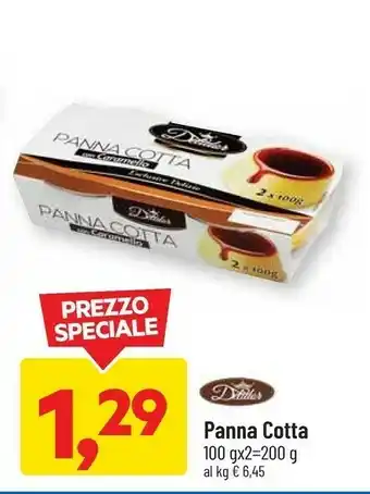 DPiù Panna cotta offerta