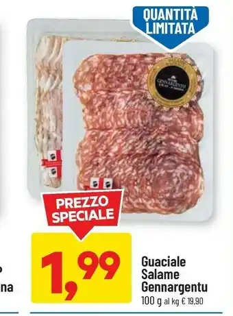 DPiù Guaciale salame offerta