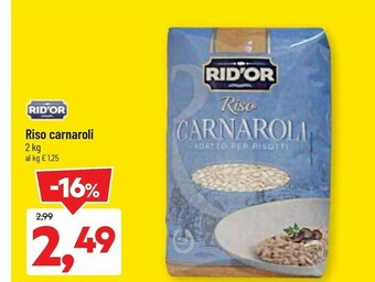 DPiù Riso carnaroli offerta